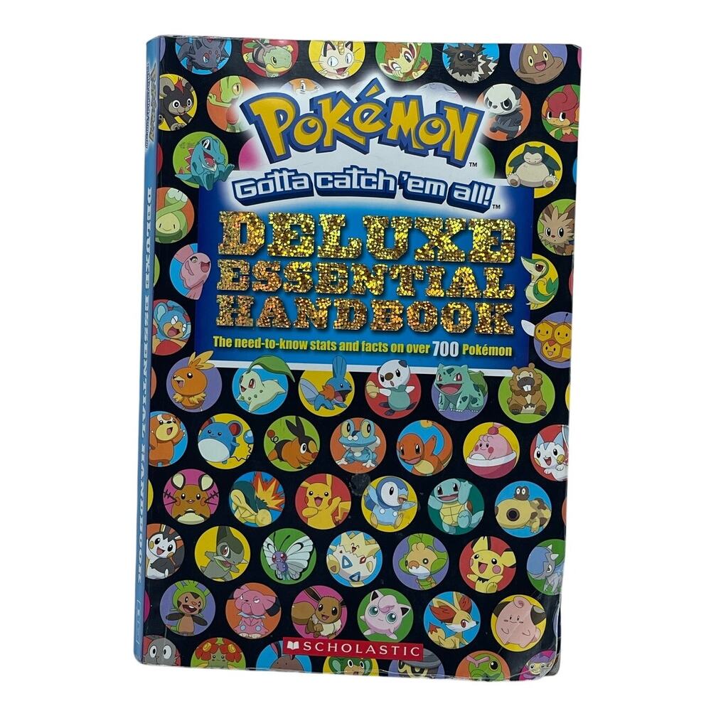 Pokemon Gotta Catch 'em all! Deluxe Essential Handbook Guide Book 700+ Book 2015